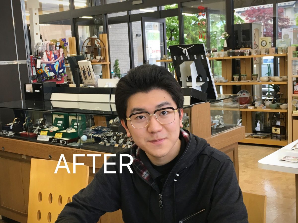 ブローラインメガネ