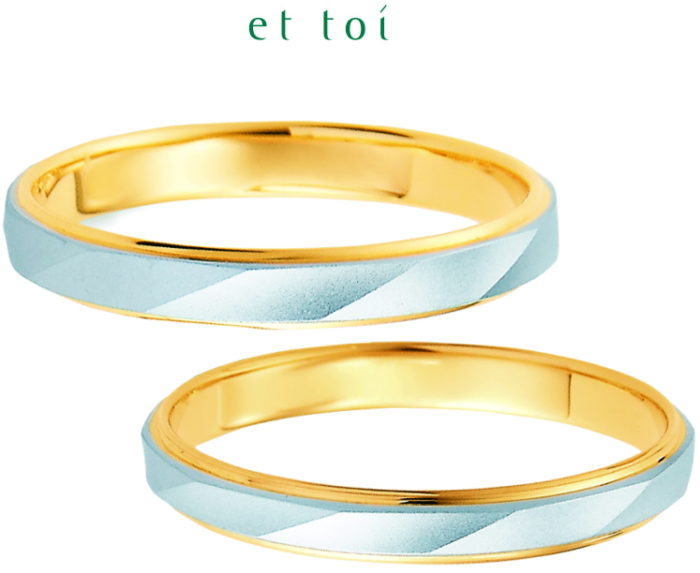 B031結婚指輪_エトワ　マリッジリング