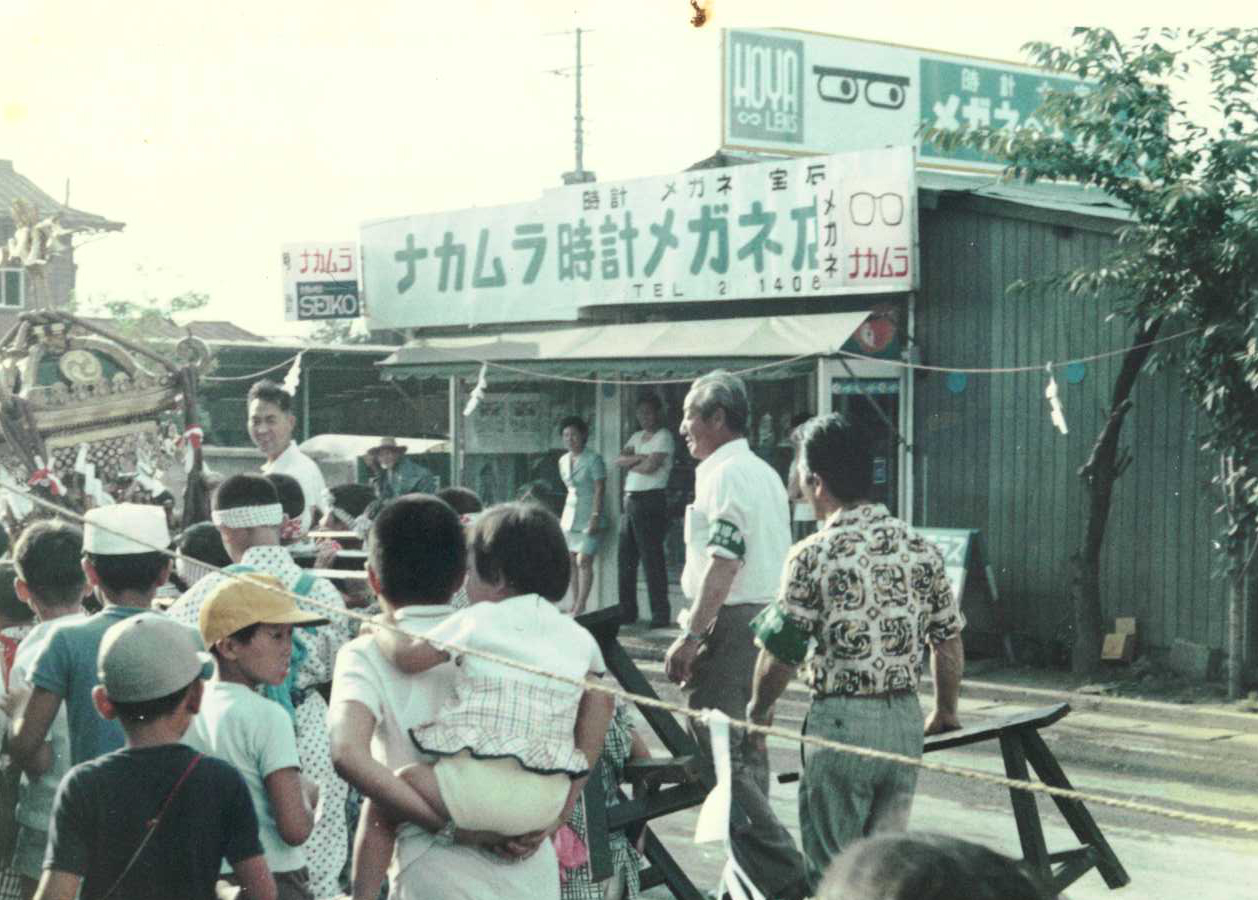 昔のオプトナカムラお神輿