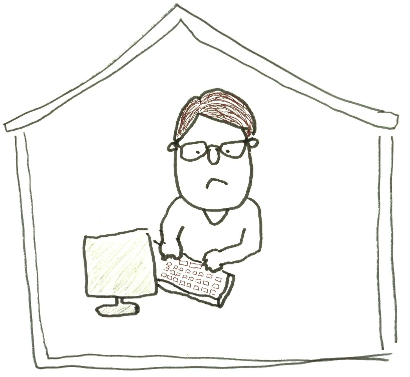 テレワークでPC