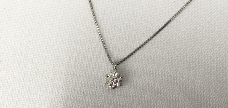 指輪からペンダントにリフォーム