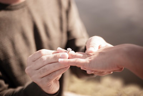 彼女の指のサイズ