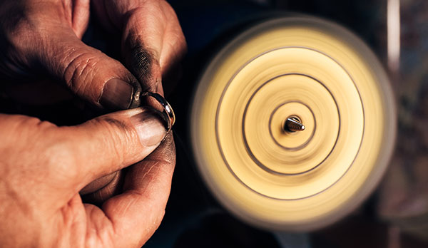 指輪の新品仕上げ