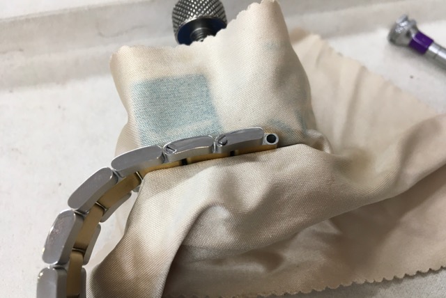 ベルトのコマ取り_ロレックス