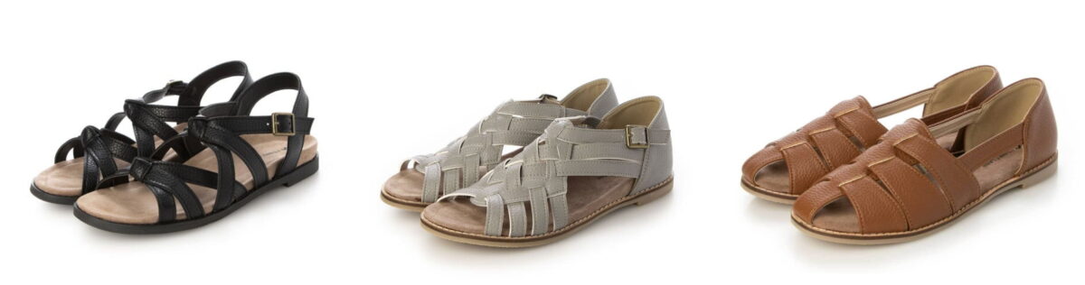 夏のサンダル_ペニーレーン_河口湖